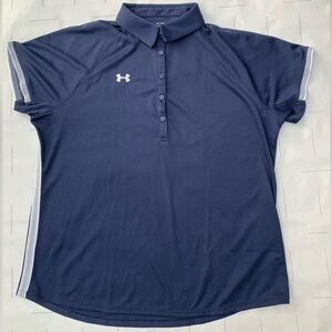 Women’s Under Armour - Dark Blue Performance Polo - Brand New - Size (XXL)